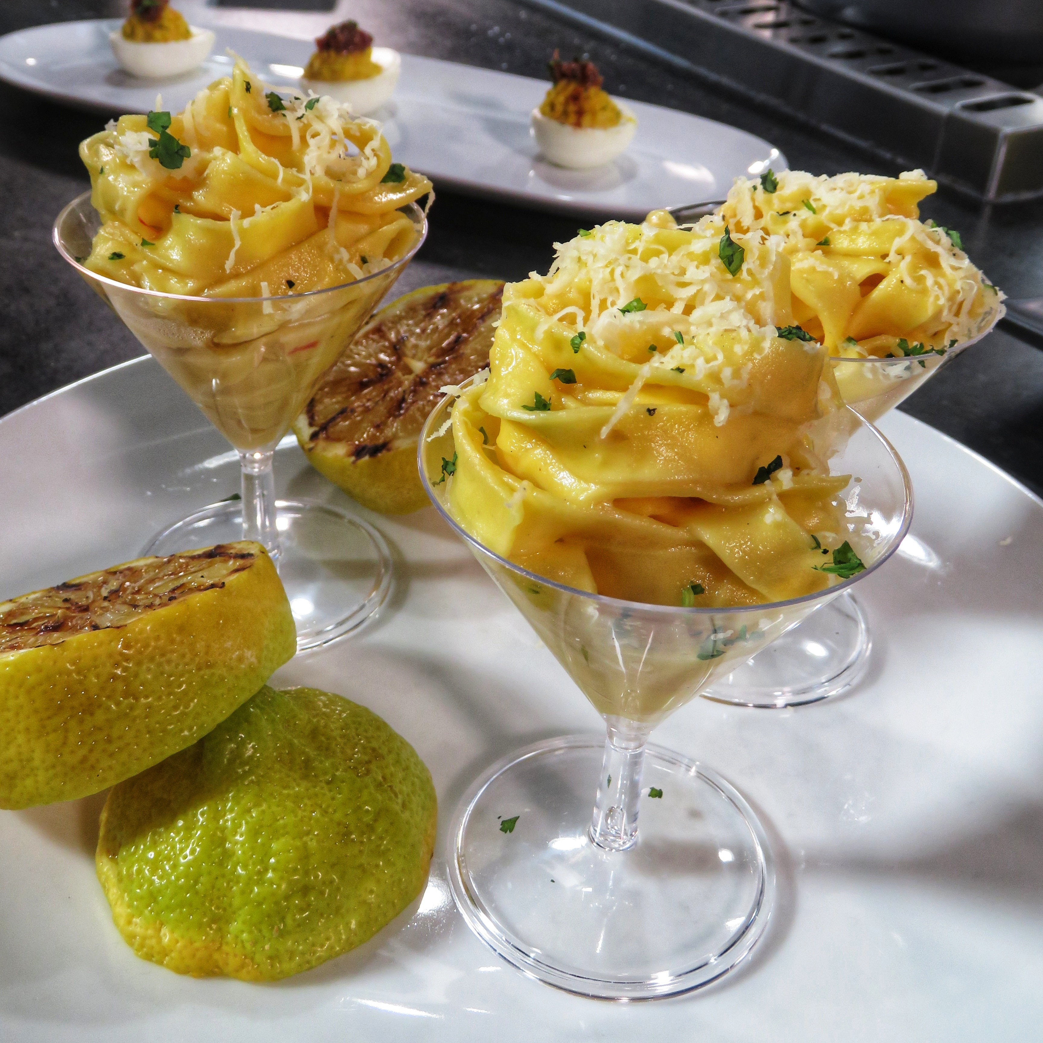 Black Truffle & Roasted Garlic Alfredo Pasta