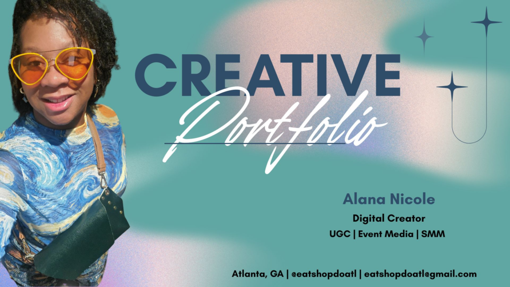 Eat Shop Do ATL Portfolio Cover